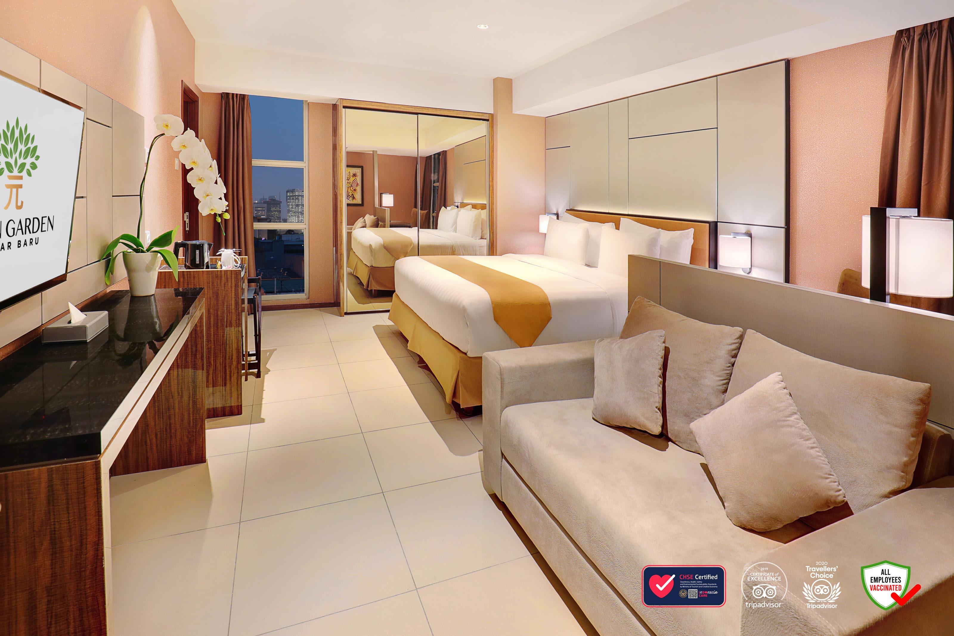 Yuan Garden Pasar Baru Hotel Jakarta Eksteriør billede